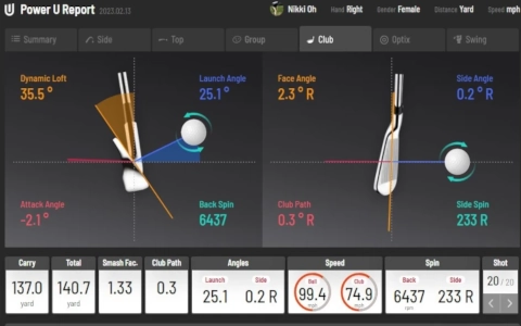 Swing Analysis 1